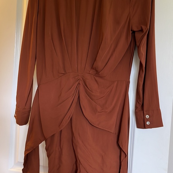 L*SPACE Aura Mini Shirt Dress - S/P - Picture 5 of 6